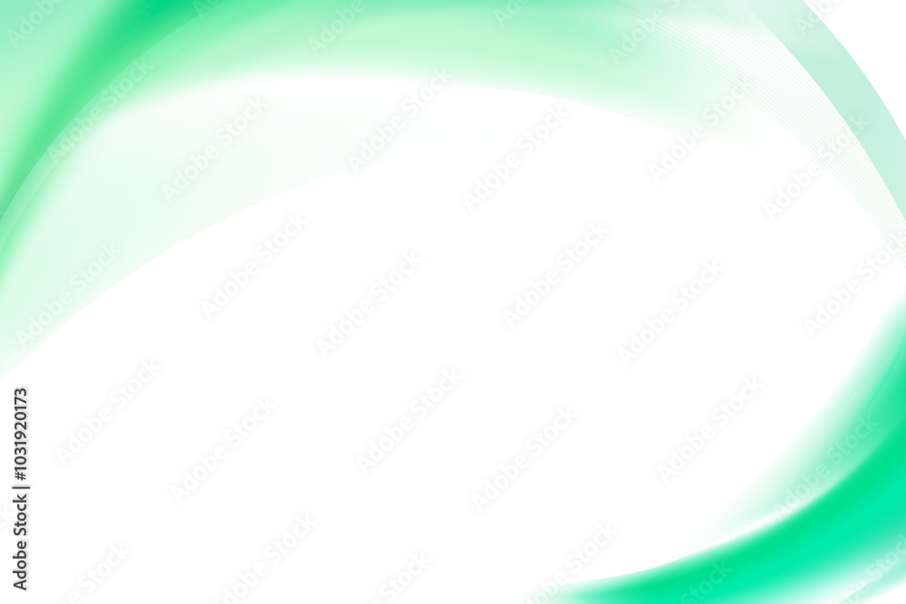 Mint green curve frame template design element Mint green curve frame template design element