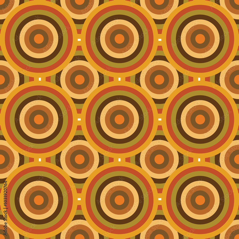 Circles with color palette. Seamless pattern with geometric colored spheres for textile. Circles with color palette. Seamless pattern with geometric colored spheres for textile.