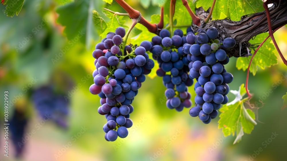 Nature's Serenade: A Lush Backyard Grape Vine Wallpaper in Aspect Ratio Nature's Serenade: A Lush Backyard Grape Vine Wallpaper in Aspect Ratio