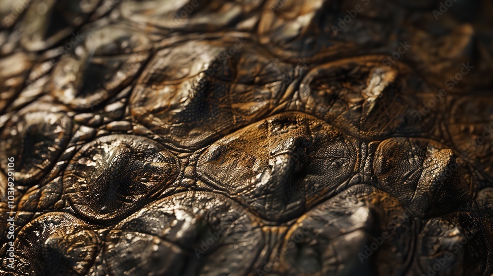 Extreme closeup crocodile skin Extreme closeup crocodile skin