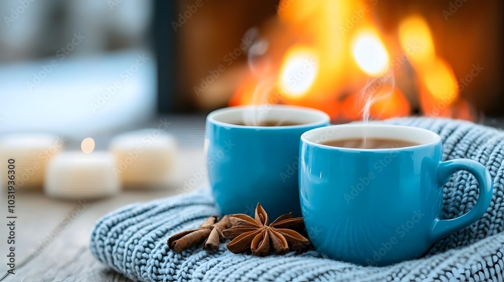 Warm and Inviting Scene of a Family Enjoying a Cozy Moment Together by the Fireplace Sipping Hot Tea and Wrapped in Soft Wool Blankets for a Peaceful Intimate Gathering Warm and Inviting Scene of a Family Enjoying a Cozy Moment Together by the Fireplace Sipping Hot Tea and Wrapped in Soft Wool Blankets for a Peaceful Intimate Gathering