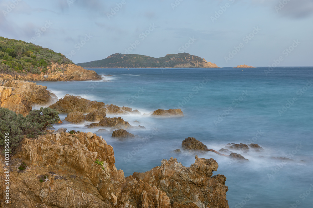Au bord de la Mer Méditerranée dans le sud de la France Au bord de la Mer Méditerranée dans le sud de la France