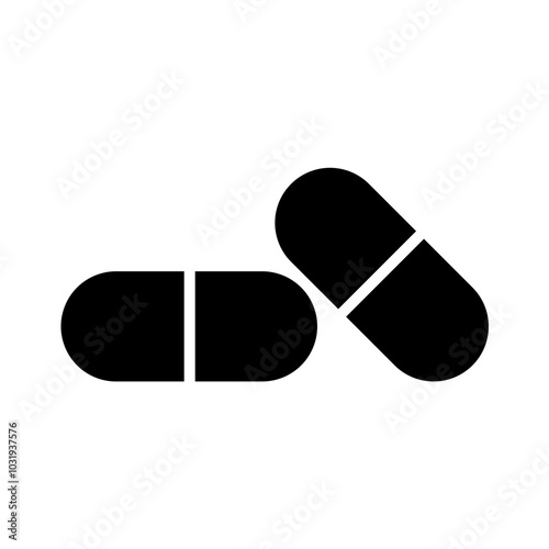 Vitamins glyph icon