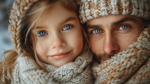 Family Portrait, warm tones, cozy setting, close-up, detailed