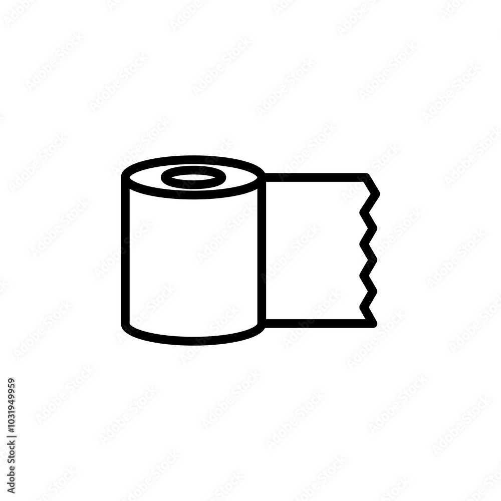 Bandage Roll icon vector. stock illustration Bandage Roll icon vector. stock illustration