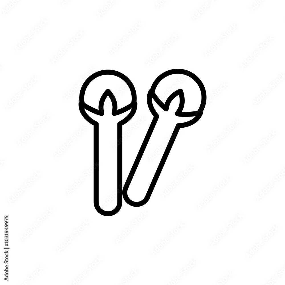 Cloves icon vector. stock illustration Cloves icon vector. stock illustration