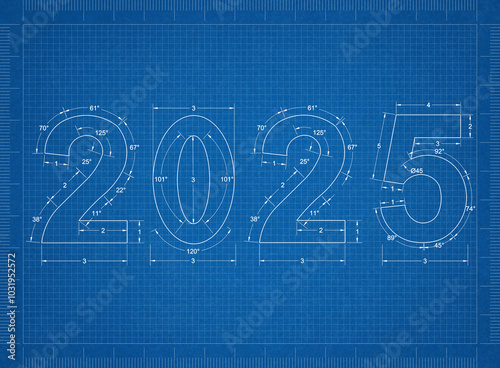New Year 2025 blueprint 