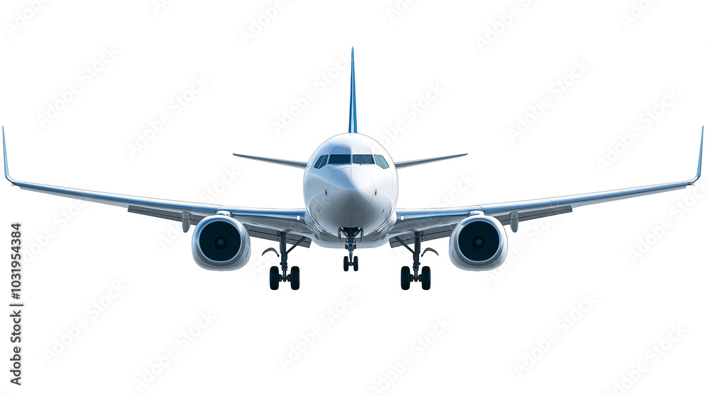 Airplane on transparent background Airplane on transparent background