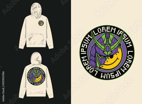 mecha emote streetwear design style