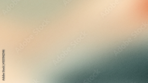 Colorful pastel abstract background with noise texture