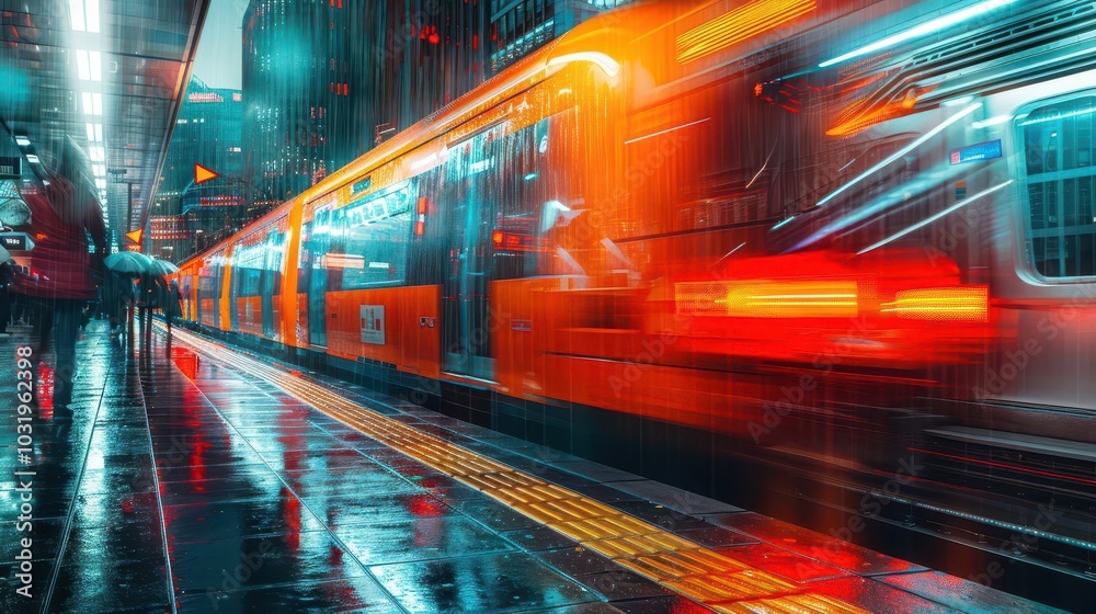 Street Photography, vibrant colors, dynamic scenes, cityscapes, modern