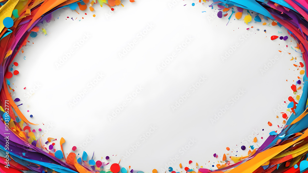 Fototapeta premium Colorful template design for greeting card. Invitation card template suitable for wedding, greeting, banner, cover. invitation card template design.