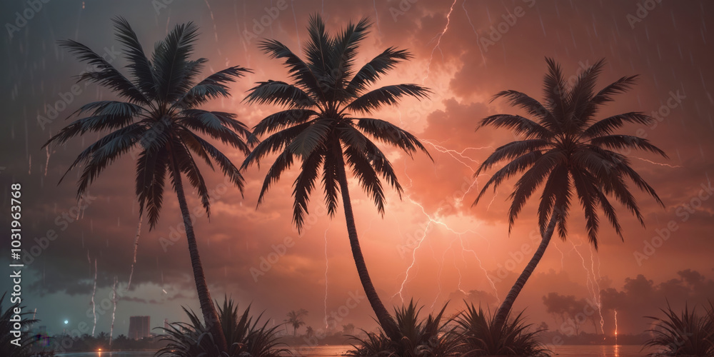 Obraz premium Tropical Storm Chaos1