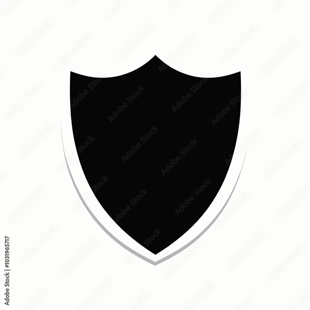 Black Shield With White Border
Black Shield With White Border