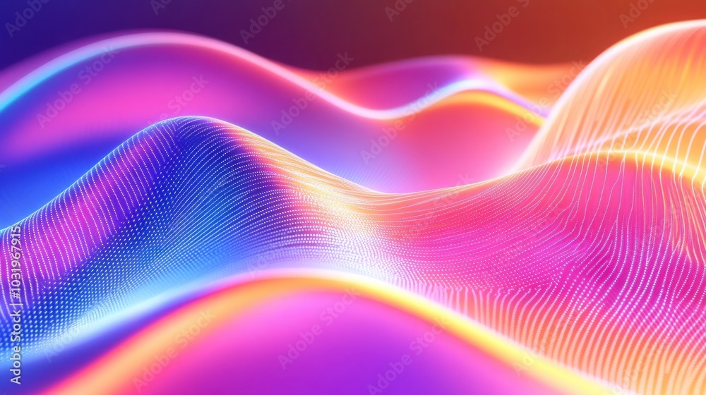 Abstract Colorful Waves Abstract Colorful Waves