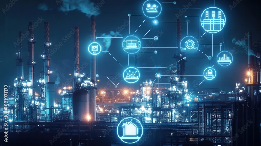 Intelligent factory and Industry 4.0 management. Intelligent factory and Industry 4.0 management.