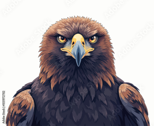 Golden Eagle Portrait 
