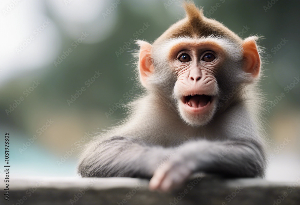 A monkey giving a thumbs up isolated on white background transparent A monkey giving a thumbs up isolated on white background transparent