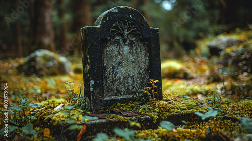 A forgotten grave with a name that sends shivers down your spine. photo