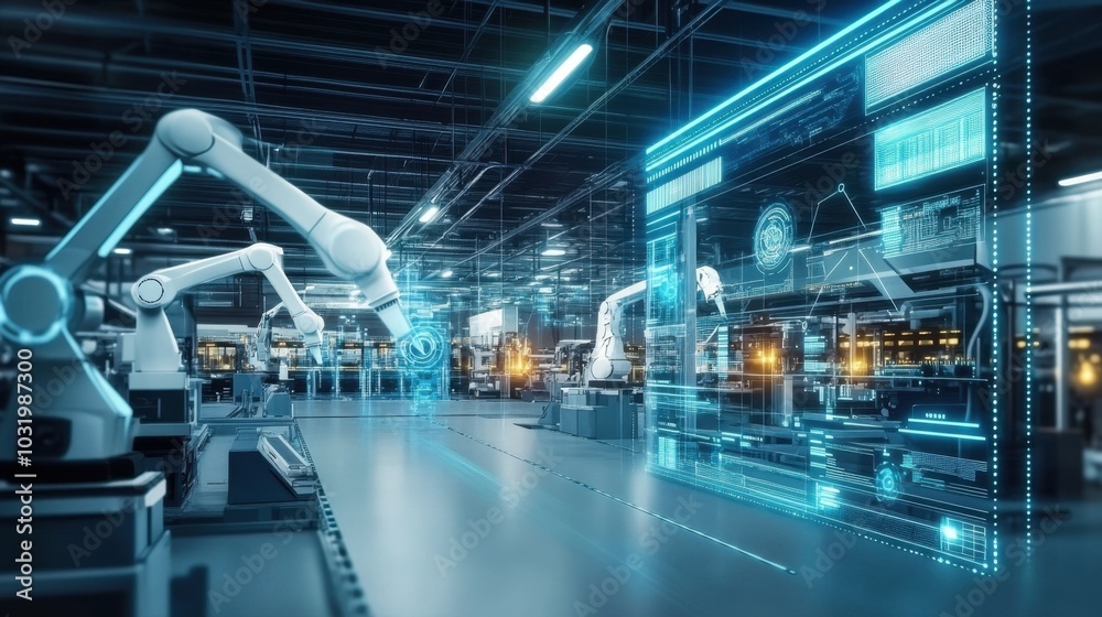 Intelligent factory and Industry 4.0 management. Intelligent factory and Industry 4.0 management.