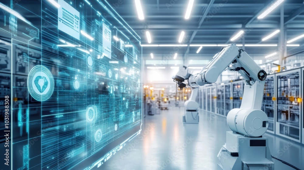 Intelligent factory and Industry 4.0 management.