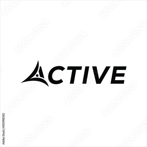 Text Active Logo Design Inspiration