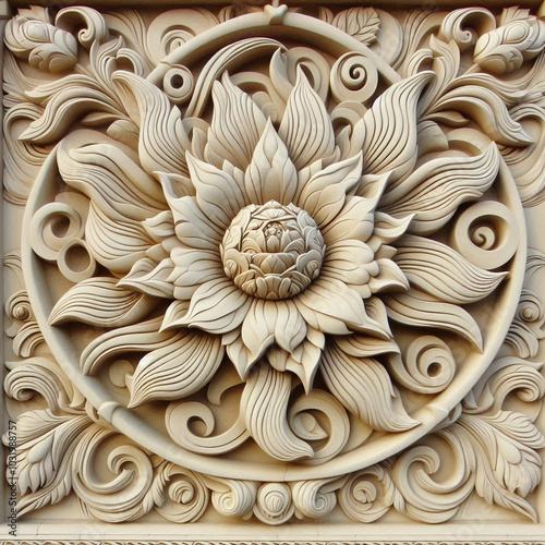 antique carved carving