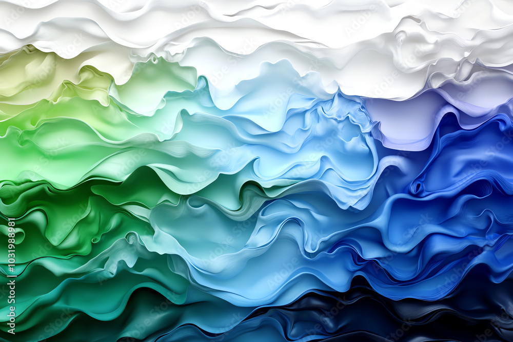 Colorful wave patterns in fluid design. Colorful wave patterns in fluid design.