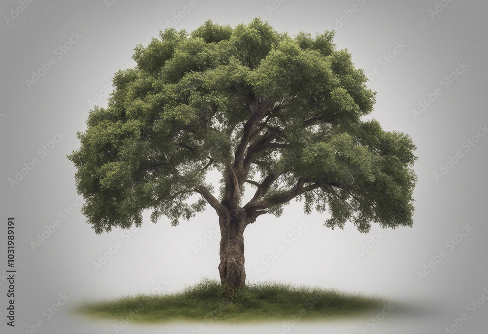 Fototapeta premium Collection of Tree isolated on a transparent background