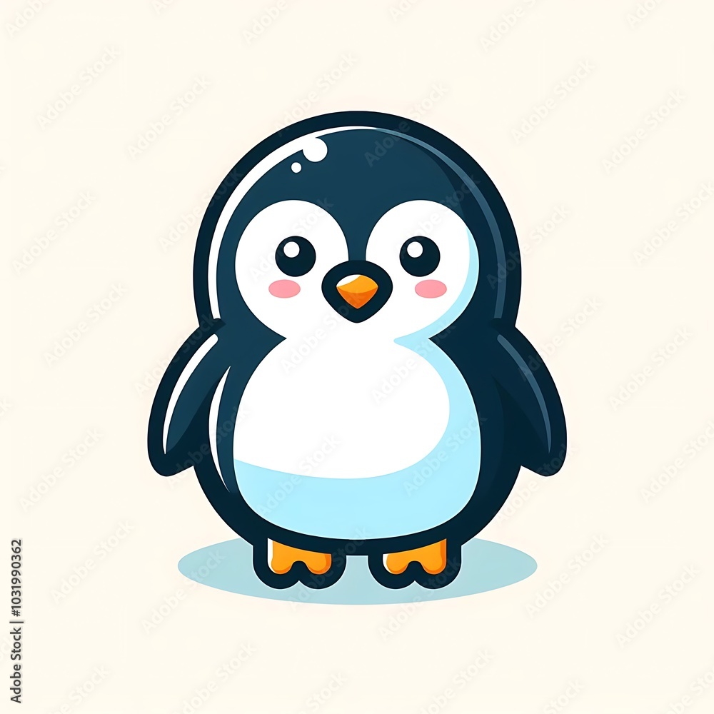 Cute Penguin Illustration Cute Penguin Illustration
