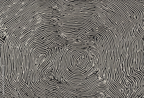 Fingerprint seamless background on square shapeFingerprint seamless background on square shape