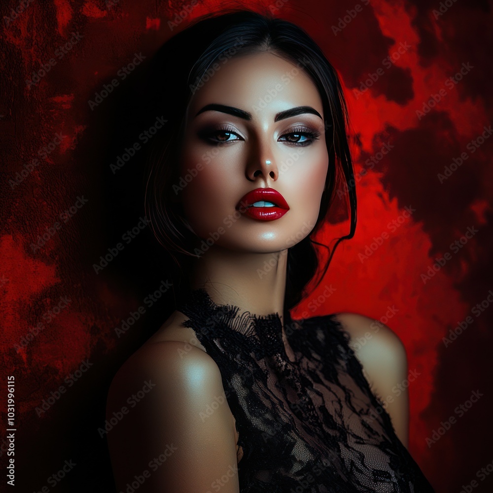 Stunning fashion model woman posing Stunning fashion model woman posing