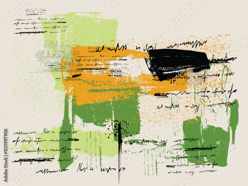 Oil Painting Abstraction, Abstract vectorial composition, vector oil painting art background, beautiful abstract , hand drawn pattern street Urban, street art, Abstract art graffiti t shirt graphics