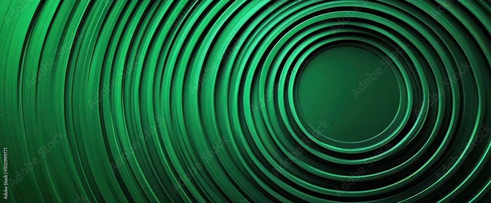 Abstract Green Circular Pattern Abstract Green Circular Pattern