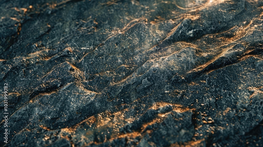 Smooth textures of polished granite Smooth textures of polished granite