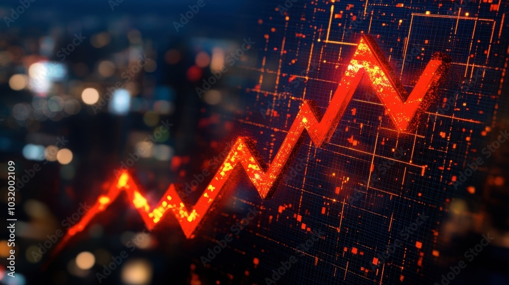 Financial Growth Trend with Dynamic Data Visualization Financial Growth Trend with Dynamic Data Visualization