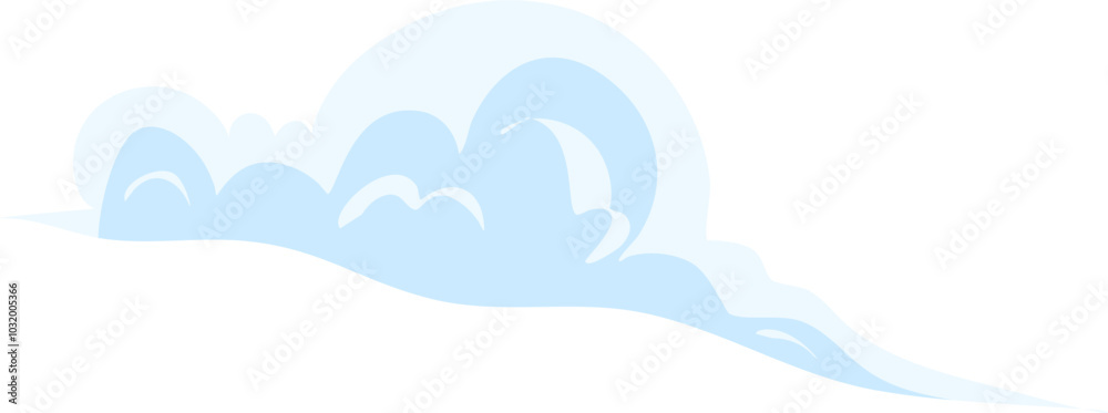 Hand drawn cloud illustration Hand drawn cloud illustration