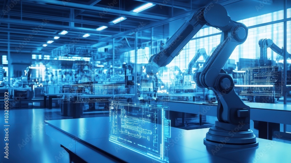 Intelligent factory and Industry 4.0 management. Intelligent factory and Industry 4.0 management.