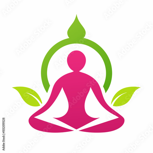 silhouette of yoga