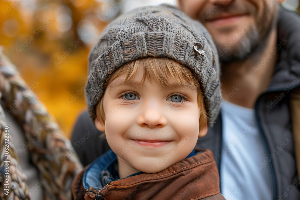 Generative AI image of beautiful autumn fair market with man woman kid family time perfect for fall harvest festival entertainment themes Generative AI image of beautiful autumn fair market with man woman kid family time perfect for fall harvest festival entertainment themes