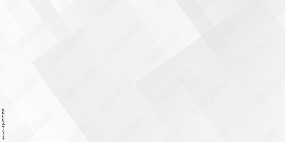 White and gray overlap triangle geometric technology pattern. minimal rectangle randomly arranged white triangle geometric transparent background layers overlapping presentation design.