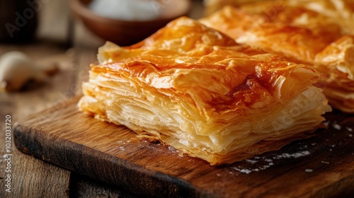 Golden Flaky Pastry photo