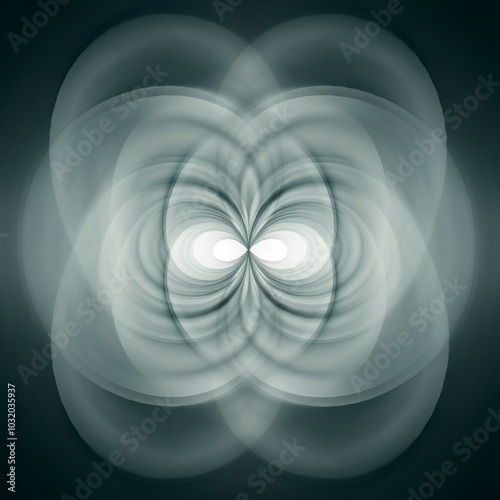 Symmetrical abstract patter...