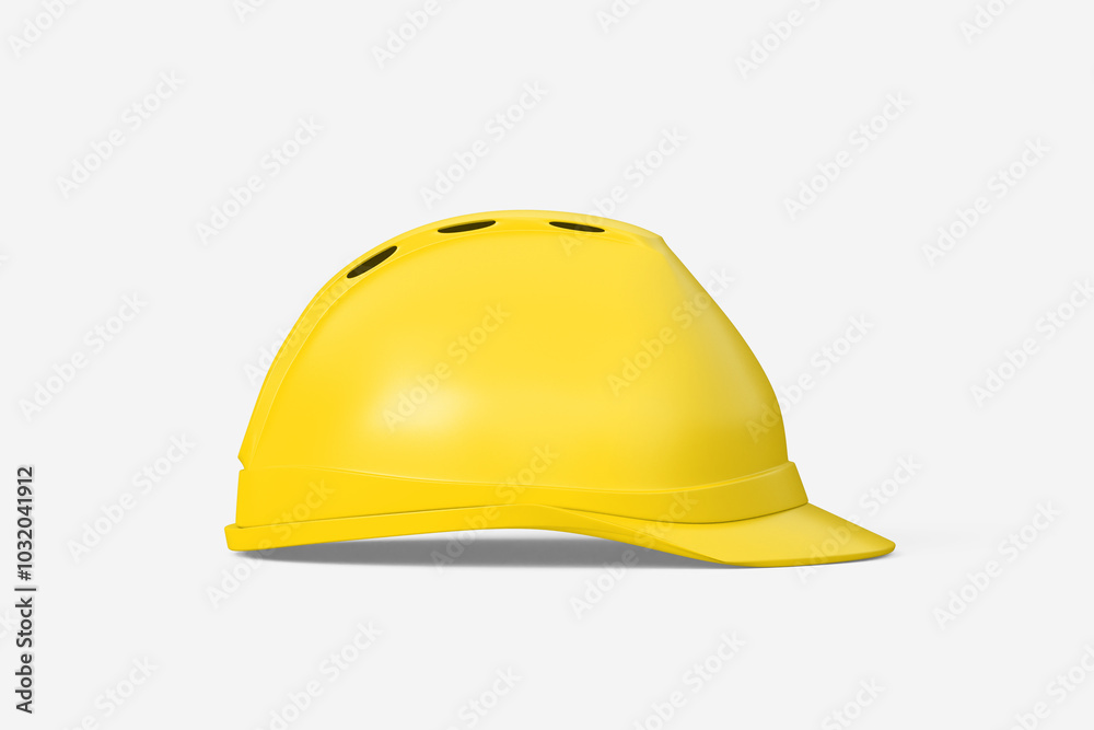 Two Construction Helmets Ready for Work Two Construction Helmets Ready for Work