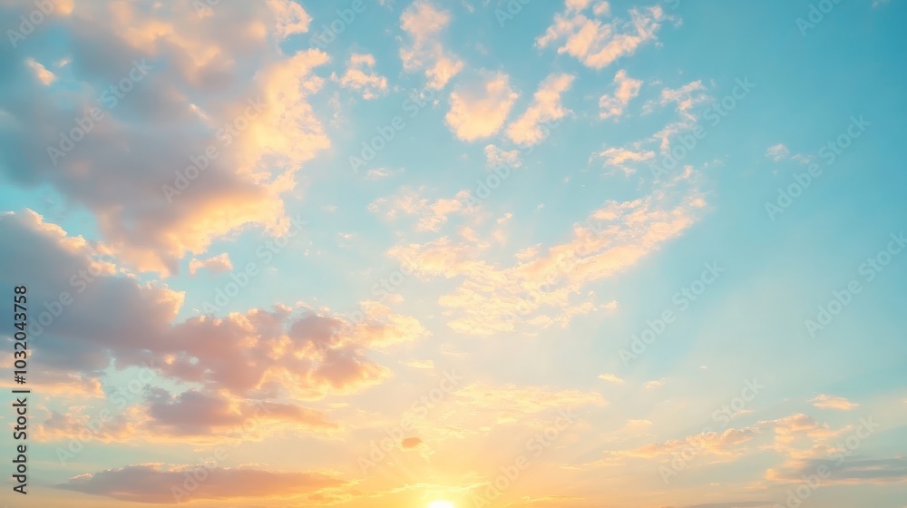 Breathtaking Sunset Sky with Dramatic Clouds and Vibrant Colors Breathtaking Sunset Sky with Dramatic Clouds and Vibrant Colors