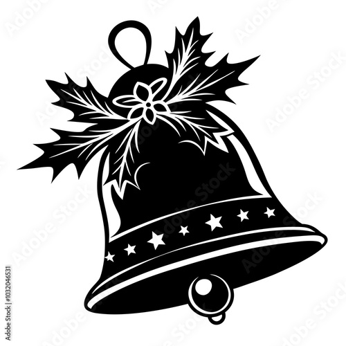 christmas bell with bells