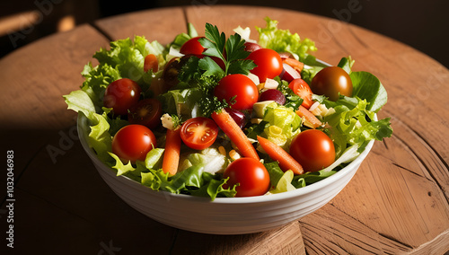 salad with tomatoes