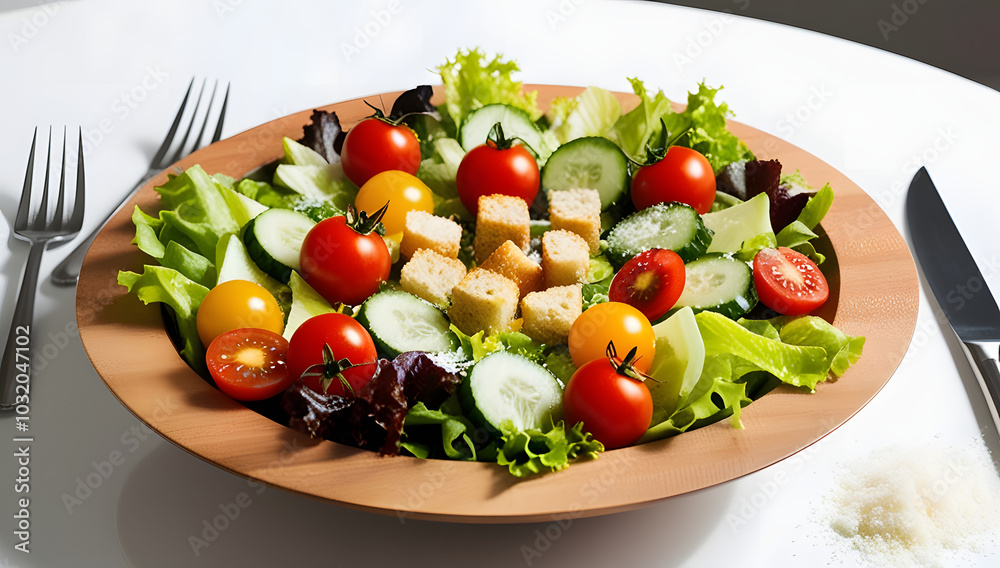 salad with tomatoes and cheese salad with tomatoes and cheese