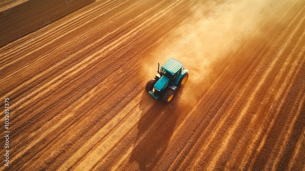 Planting machinery seeding large plots of land, improving speed and efficiency in modern agriculture Planting machinery seeding large plots of land, improving speed and efficiency in modern agriculture