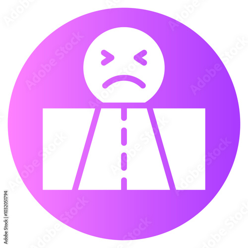 road gradient icon